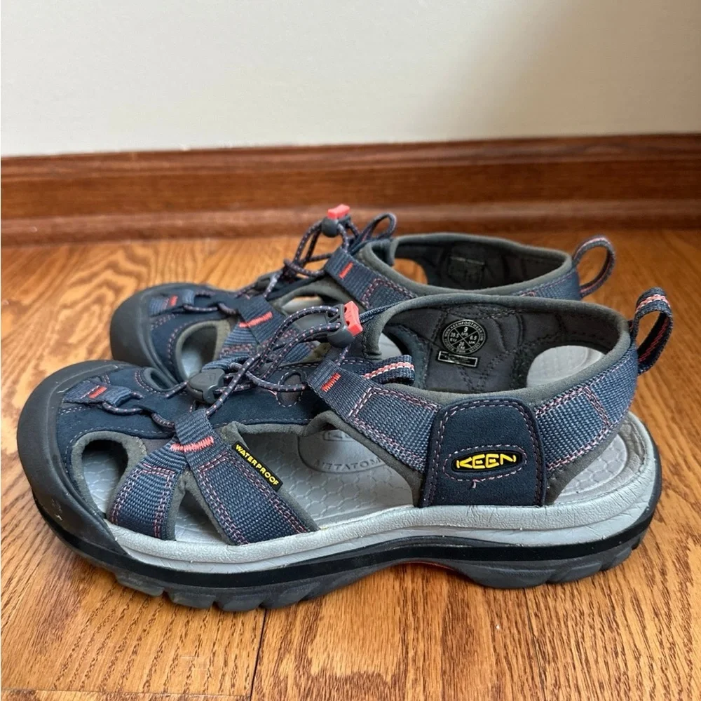 Keen Venice Sandals Womens Size 9 Blue - Picture 3 of 6